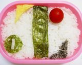 【東京五輪】幻のエンブレム弁【成功祈願】作り方4写真