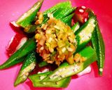 簡単♪ タコとオクラのねぎ醤油だれ和え作り方8写真