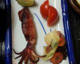 血管ダイエット食482（イカ姿焼き）作り方3写真
