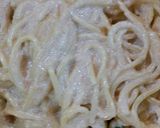 豆乳ホイップを使った明太子クリームパスタ作り方4写真