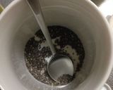 ヘルシー！チアシード・ソイ・カフェ作り方1写真
