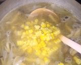 甘〜い コーンみそ汁☆作り方5写真