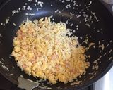 糖質制限に！糖質0麺 de チャーハン！作り方7写真