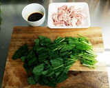 豚肉とほうれん草の炒め物☆お弁当のおかず作り方3写真