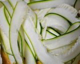 ＊フェットチーネ風野菜オンリーベジパスタ作り方2写真