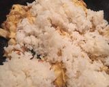 簡単！シャキシャキ蓮根と納豆のチャーハン作り方3写真