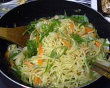 じゃじゃ麺風✿味噌焼きそば作り方4写真
