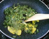 からし菜　彩りチャーハン作り方8写真