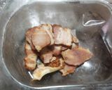 切り落としチャーシューと味噌とトースト作り方1写真