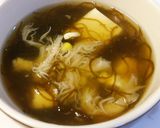もずくスープ・秋作り方8写真