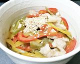 豚ピーマン丼♪作り方4写真