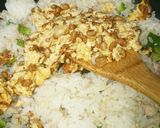 納豆炒飯作り方5写真
