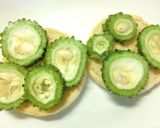 ゴーヤ×しらす×塩昆布の和トースト作り方3写真