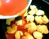 節約豪華＊ふわとろ卵の辛くないエビチリ丼作り方10写真