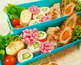 お弁当にも♪簡単オクラのハムチーズロール作り方2写真