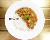 簡単✿市販ルーでしっとりめなドライカレー作り方9写真