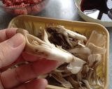 舞茸とひき肉のピリ辛丼作り方2写真