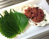 ささみの梅しそロールフライ作り方2写真