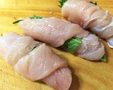 ささみの梅しそロールフライ作り方4写真