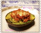 ペンネミートソースのアボカドココット作り方4写真