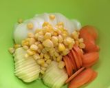 コーンポタージュ＊野菜の甘みたっぷり〜作り方1写真