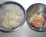 シャキうま！もやしたっぷりハンバーグ♪作り方1写真