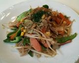 白滝　焼きそば作り方4写真