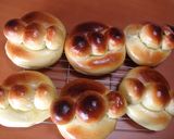 アンパンマンの抹茶＆あんこ入りパン作り方6写真
