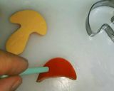 簡単ぺたり きのこの秋キャラ弁作り方3写真