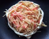 じゃがいもと小エビのガレット(マヨ焼き)作り方4写真