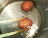 ★簡単♪レモン色のゆで卵の作り方★作り方8写真