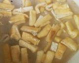 THE日本の味♪豆腐と白菜の赤味噌汁作り方1写真