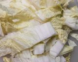 THE日本の味♪豆腐と白菜の赤味噌汁作り方2写真