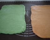 トヨ型♪トマト&青汁の渦巻きヘルシーパン作り方10写真