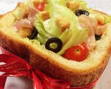 丼はパン丼へと進化★照り焼きチキンパン丼作り方5写真