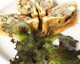 納豆・なす・ひき肉入り油揚げフライ作り方5写真