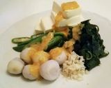 里芋のからし酢味噌和え作り方3写真