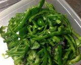材料2つ!ピーマンの塩昆布あえ★作り方3写真