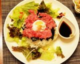 ネギトロ丼プレート作り方2写真