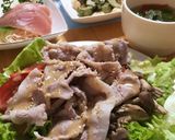 胡麻の香り♡牛しゃぶサラダ☆*+作り方9写真