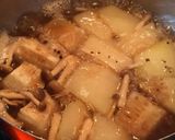 とうがんと鶏の肉煮物作り方2写真