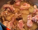 とうがんと鶏の肉煮物作り方3写真