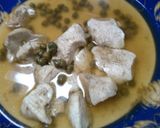 鶏むね肉のレンジ蒸し！ ケッパーソース♪作り方5写真