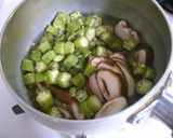 簡単！豆腐の オクラ餡掛け ～白だしで～作り方3写真