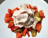 茹で豚の梨バルサミコソースかけ作り方11写真