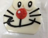 チーズをのせて♡ドラえもんハンバーグ作り方2写真