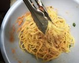 ビールに合う☆明太子パスタ作り方3写真