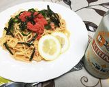 ビールに合う☆明太子パスタ作り方5写真