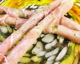 簡単おつまみ！アスパラの生ハム巻き♡作り方3写真