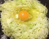 簡単超美味しい！キャベツ玉子丼☆作り方3写真